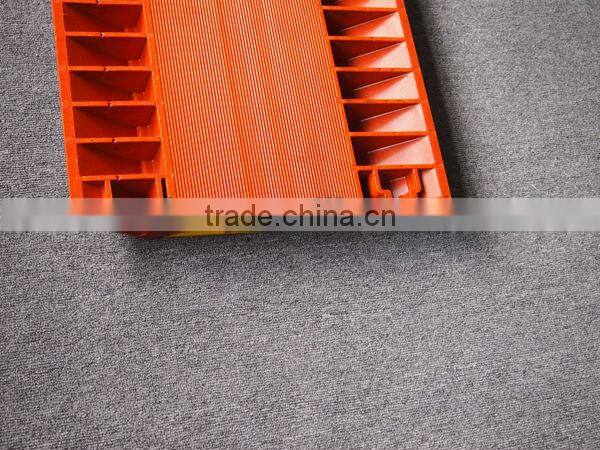 3 ways rubber floor cable protector