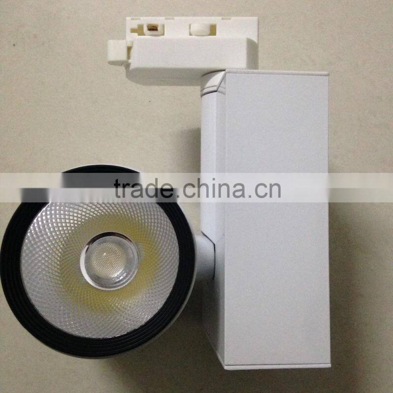 High Power Bridgelux COB Chips Lifud Driver COB LED Track Light 26W