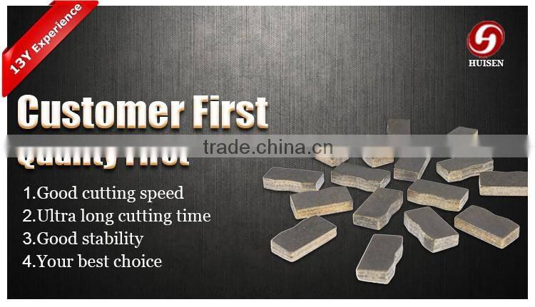 Professional supplier High Quality Diamond Segment For Marble Granite