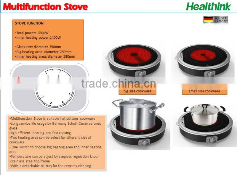 Multifunction Stove , bbq grill + ceramic cooker