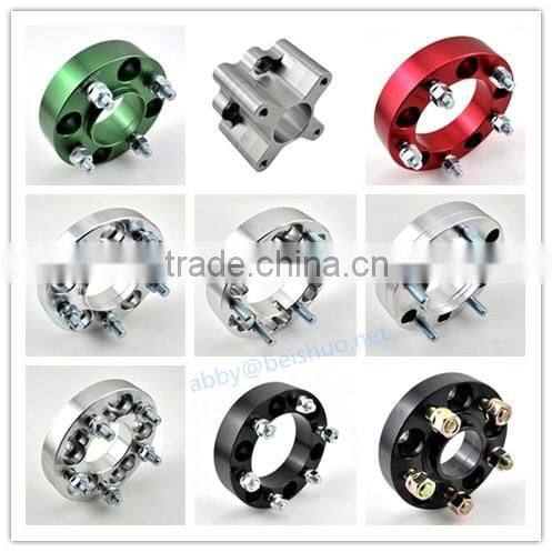 Costomize CNC Milled A6061-T6 Black Wheel Adapters