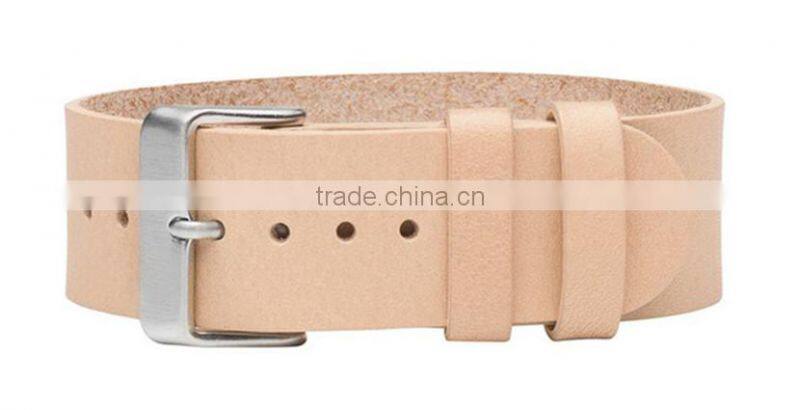 Women Watches Apricot Color Wide Strap Western Wrist Watches