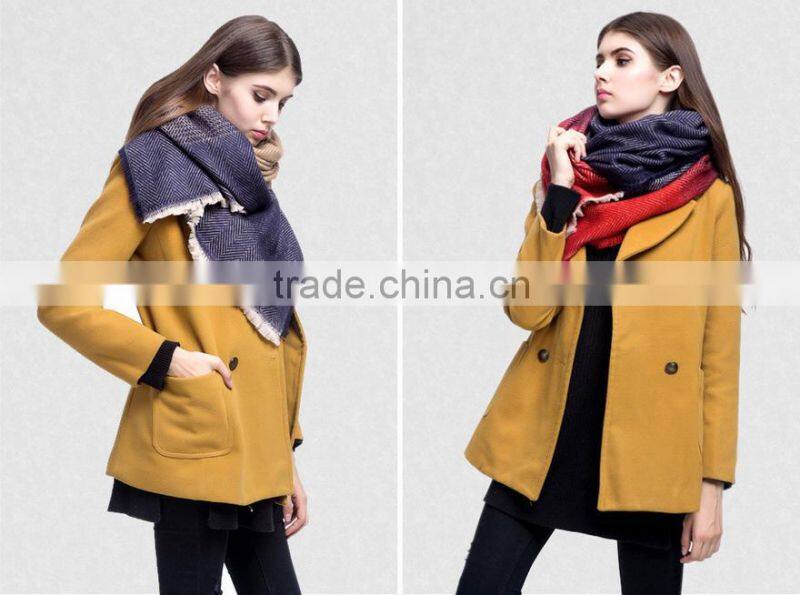 Wholesale New Designer Acrylic Chevron Fashion Winter Women Shawl