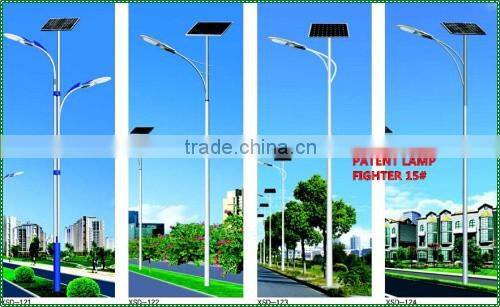 5 years Warranty 8M 60W Solar LED Street Lights(fighter 15# series)