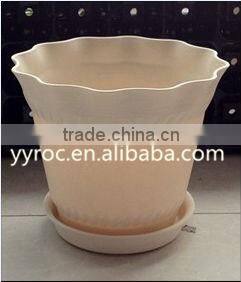 table plastic flower pot