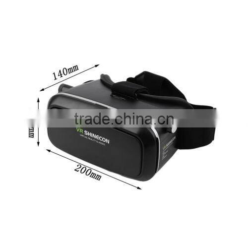 New VR Shinecon Virtual Reality Headset 3d Vr Glasses for 4~6 Inch Smartphones