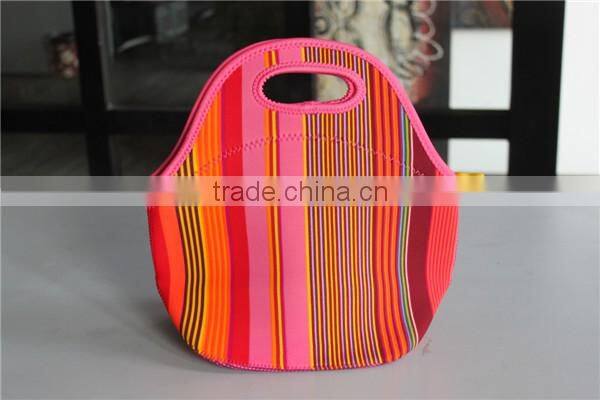 Neoprene thermal insulated lunch bags for kids