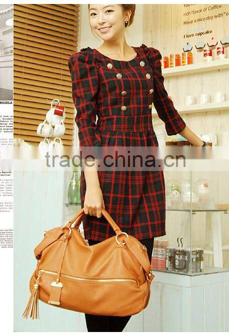 fashion genuine leather ladies purse