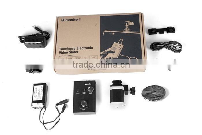 Commlite ComStar Electronic Motorized Camera Track Video Slider Video Stabilization for Cinema Film And Time Lapse