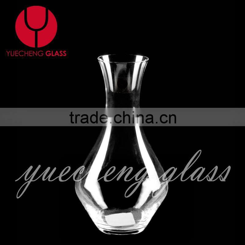 Glassware Manufacturer handmade clear crystal red wine glass decanter