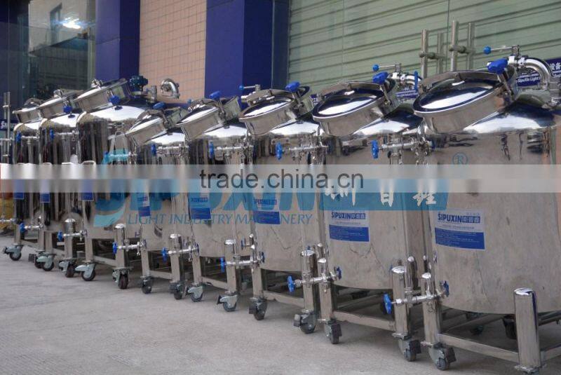 Sipuxin Hot sell lng storage tank (for food, daily care product, cosmetic industry)