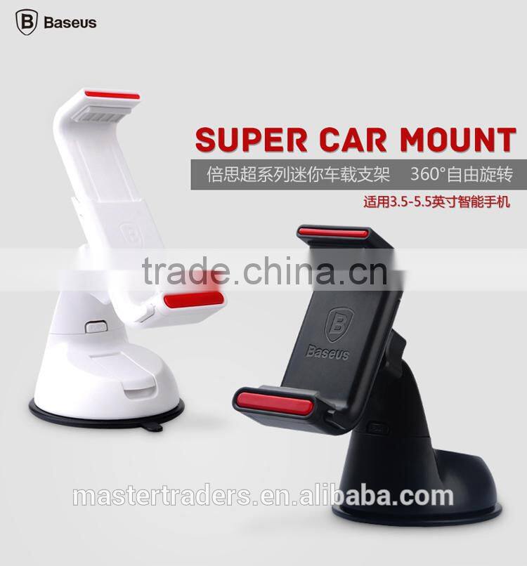 Baseus Super Series ABS Plastic 360 Degrees Rotating Car Mount For 3.5-5.5 Inch Smartphone MT-2905