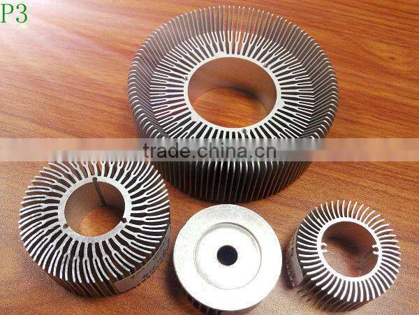 Sunflower LED heat sink & LED radiator