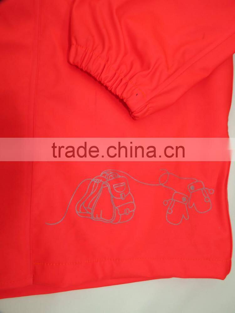 Children's water-resistant coat waterproof jacket waterproof fabric