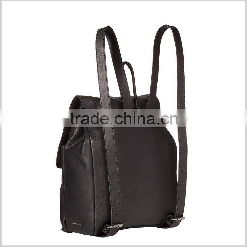 high quality backpack female/wholesale leather backpack/fashion girls backpack