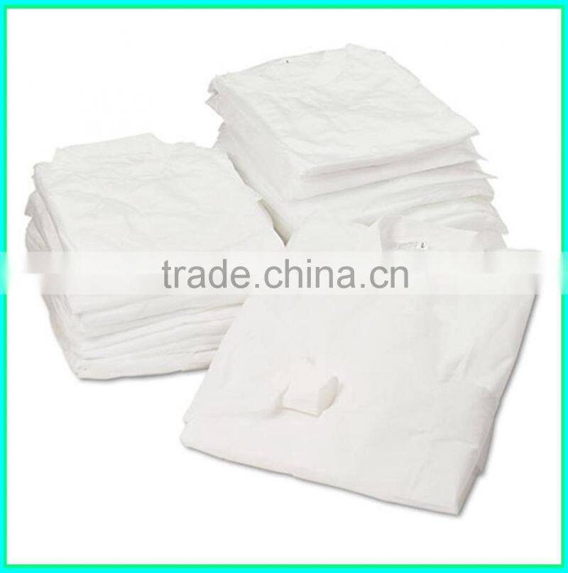 Surgical Disposable Lab Coats with Zipper and Elastic Cuff