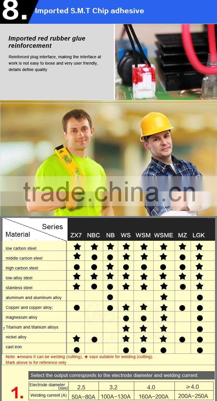 LAOA Industrial Grade Copper Core Contravariant DC Portable Electric Welding Machine Householding Welder ZX7-250