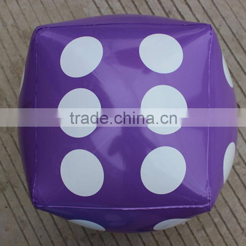 2016 hot sale promotional inflatable dice toys