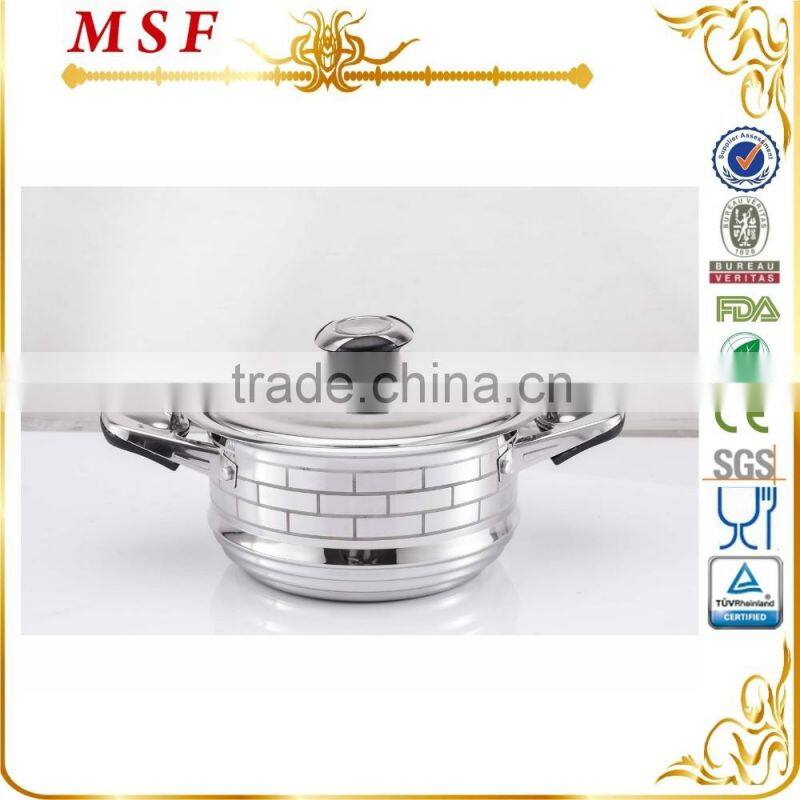 MSF Cooking Tool Surgical Stainless Steel Cook Pots MSF-3821