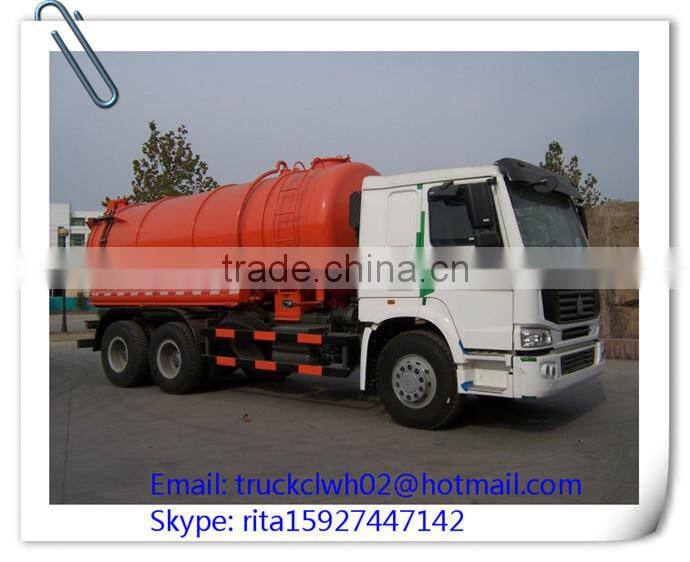 Waste Management Sewage Sucking Truck, Sewage Pump Truck for sale