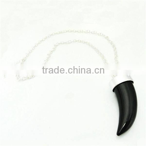 agate handmade alloy statement necklaces