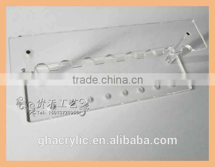 transparent hot selling acrylic pen display rack for wholesale
