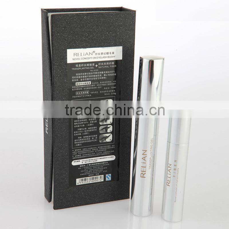 Relian cosmetic mascara set waterproof fiber lash 3d mascara