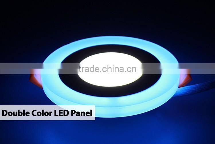3+2/6+3/12+4/118+6w round or quare changeable led ceiling panel light