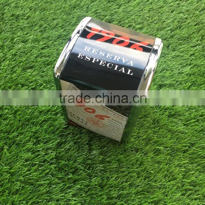 POS popular tin napkin holder with side menu holder