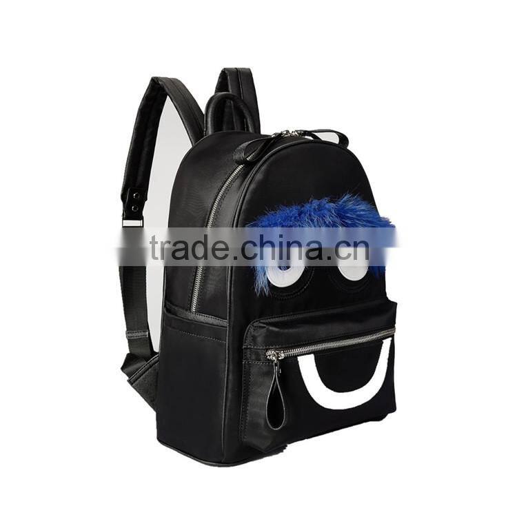 Cheap price canvas backpack for school use from China factory