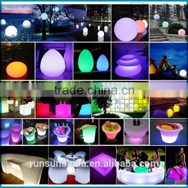 308# hot sale LED Bar Furniture illuminated LED middle straight bar counter design