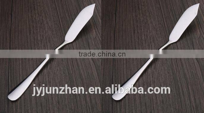 Stainless butter knife with high mirror polishing and low price