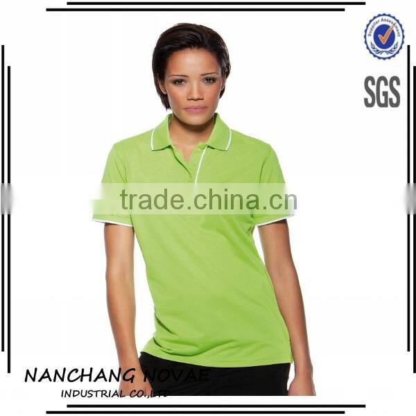 High fashion custom design knit collars for polo shirts