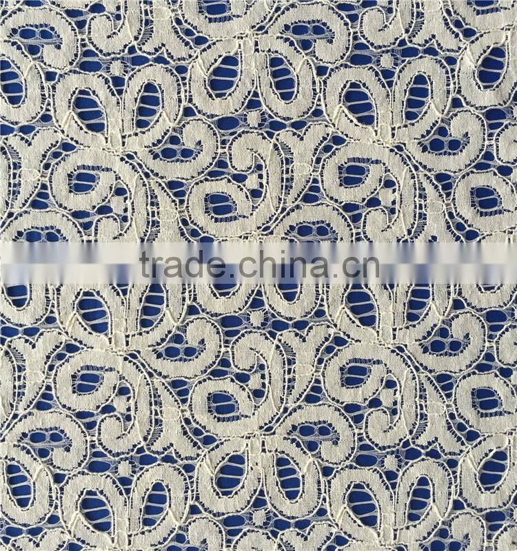Wonderful cotton nylon swiss voil lace fabric for imported