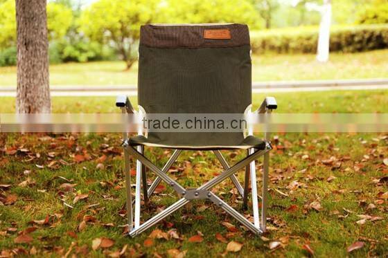 portable beach camping aluminum patio chair with carrybag