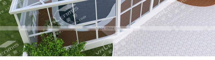 Suppliers of direct selling aluminum double-layer glass houses/garden sun rooms/greenhouse