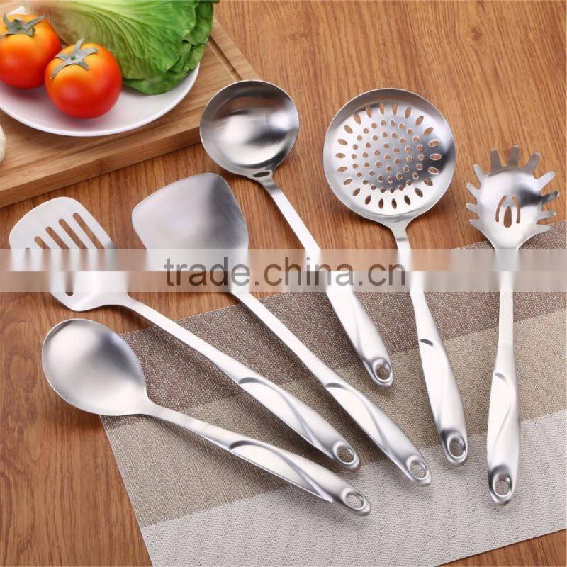 Best Selling Food Grade Material Stainless Steel Kitchen Utensil Set