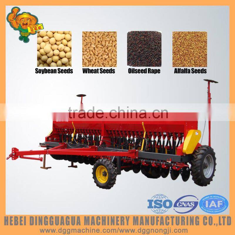 Mechanical implement-mounted wheat rice seed drills - 2.5 to 5.4 m working width