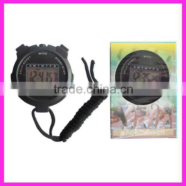 Promotional waterproof big digit stopwatch