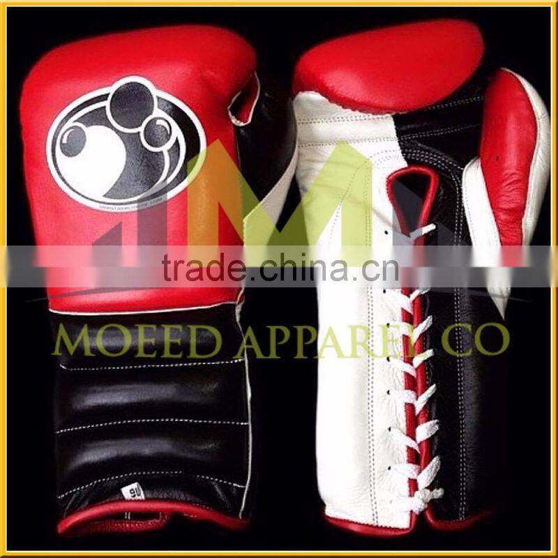 BGM-1124 professional leather boxing gloves manufacturers
