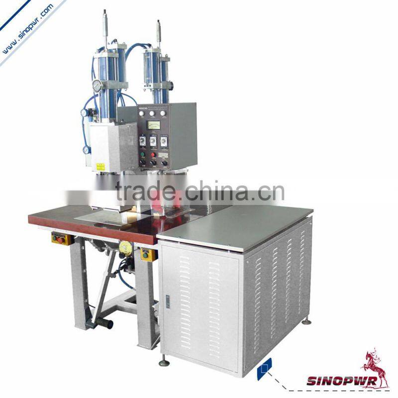 High frequency baby swimming ring embossing machine for leather