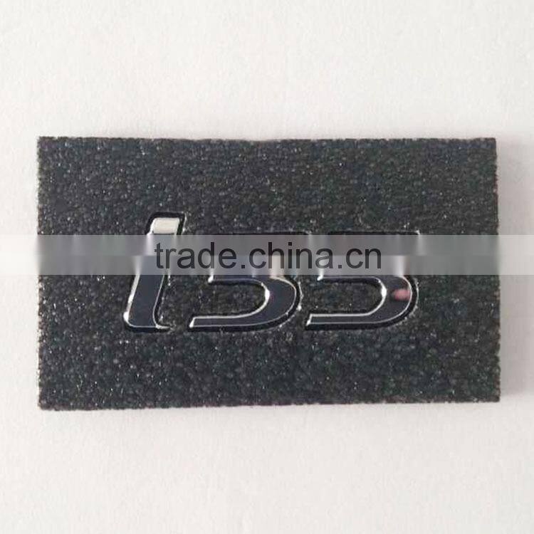 Promotional silver 3m adhesive Chrome car sticker