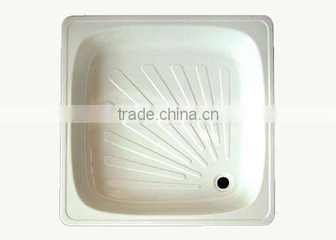 Steel Enameled Shower Tray squre type 90x90x15cm & 80x80x15cm