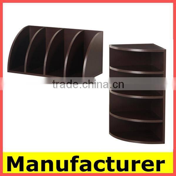 modern design wood 6 cubes cabinet shelf