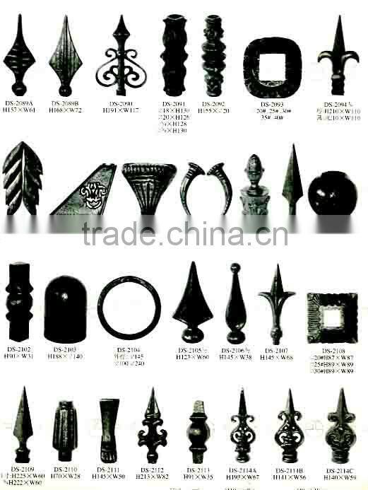 iron decorative parts