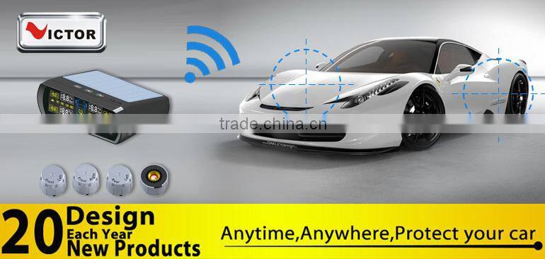 High quality digital monitor tire pressure gauges,solar power technology, external sensor