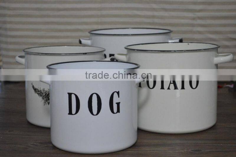 8024 Cooking pot,enamel ceramic pot