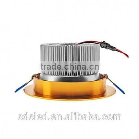 LED downlight 9W dimmable led down light Warm White high power led downlight