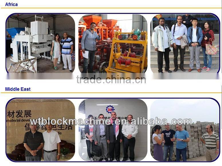 WT10-15 Hydraulic Mobile Eps+Concrete block kerb making machine