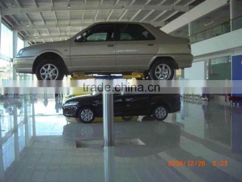 Single post lift equipment, Car washing lift